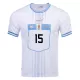 F. VALVERDE #15 Uruguay Away Soccer Jersey 2022 - soccerdeal