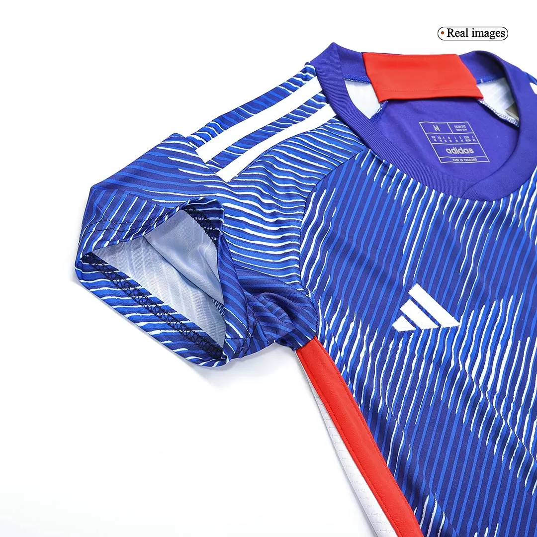 Women Football Japan Home Jersey BR3606 (its fitting same as Men's jer –  Mann Sports Outlet