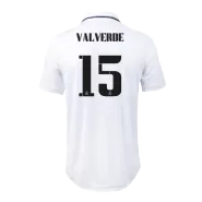 Authentic VALVERDE #15 Real Madrid Home Soccer Jersey 2022/23 - soccerdealshop