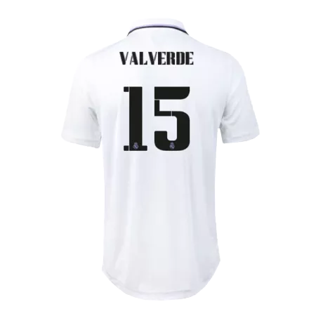Authentic VALVERDE #15 Real Madrid Home Soccer Jersey 2022/23 - soccerdeal
