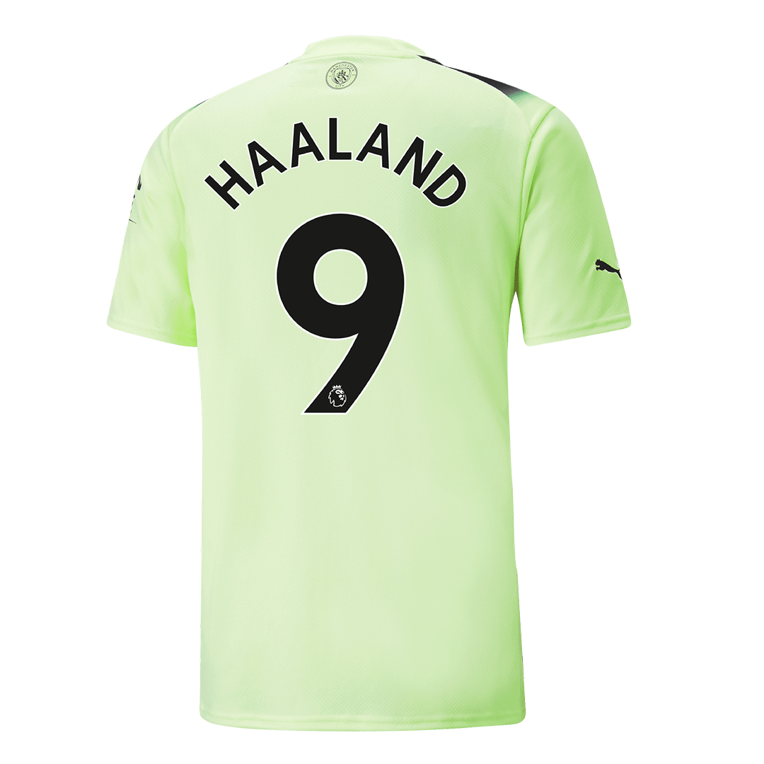HAALAND #9 Manchester City Third Away Soccer Jersey 2022/23
