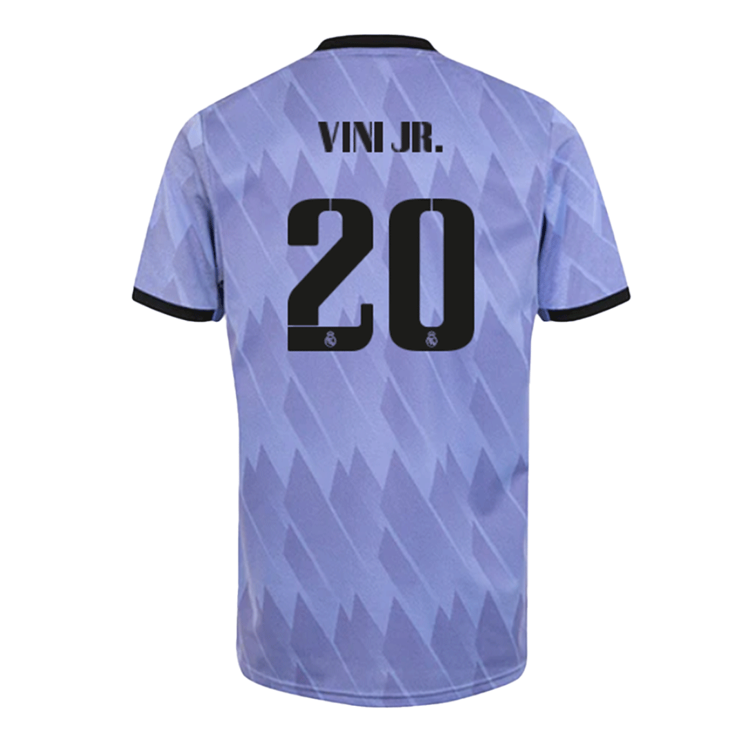 Vini Jr. # 20 Real Madrid 22/23 Home / Away Nameset - Soccerium