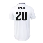 Authentic VINI JR. #20 Real Madrid Home Soccer Jersey 2022/23 - soccerdealshop