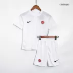 Kid's Canada Away Soccer Jersey Kit(Jersey+Shorts) 2022 - soccerdealshop