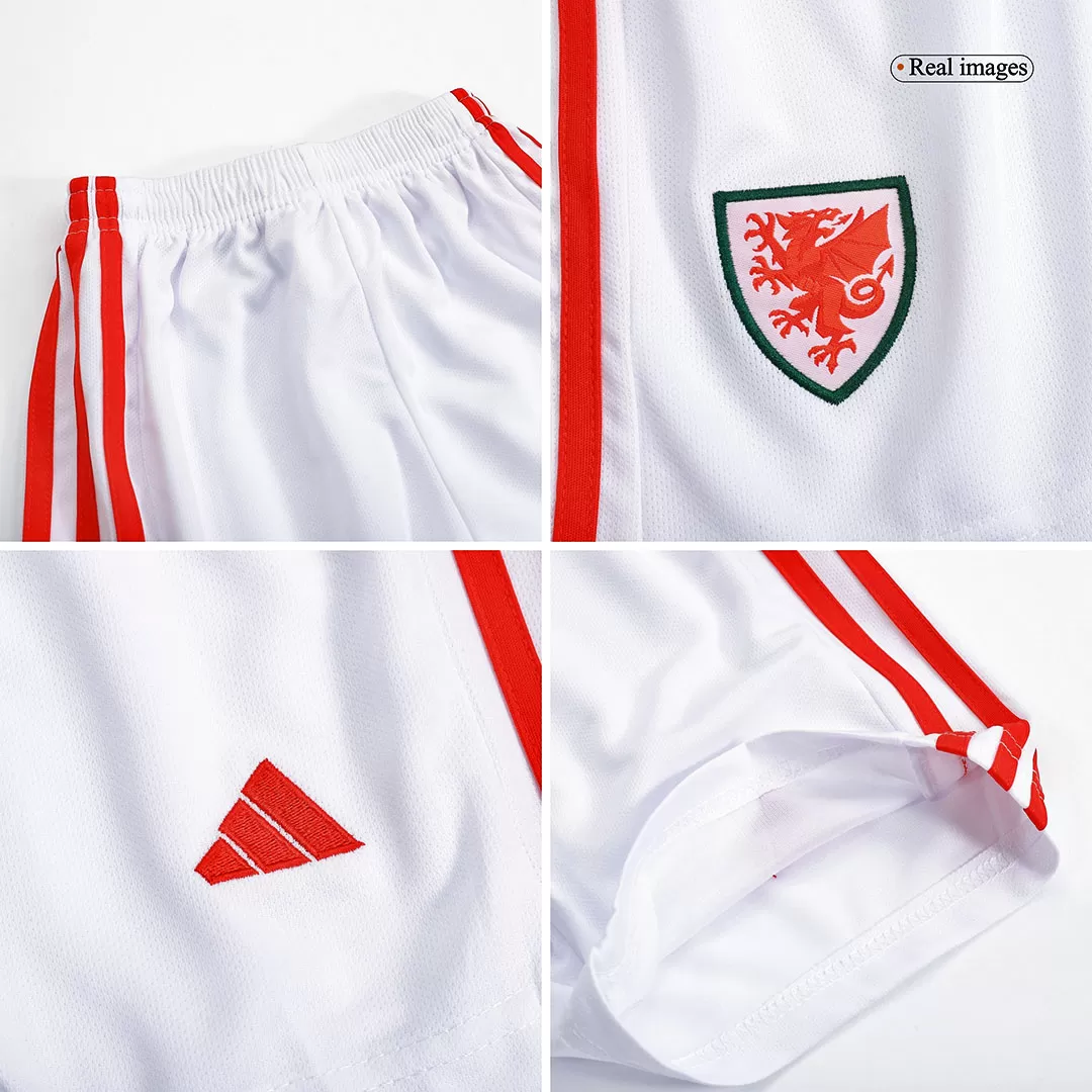 Kid's Wales Home Soccer Jersey Kit(Jersey+Shorts) 2022