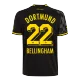 BELLINGHAM #22 Borussia Dortmund Away Soccer Jersey 2022/23 - soccerdeal