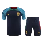 Portugal Pre-Match Soccer Jersey Kit(Jersey+Shorts) 2022/23 - soccerdealshop