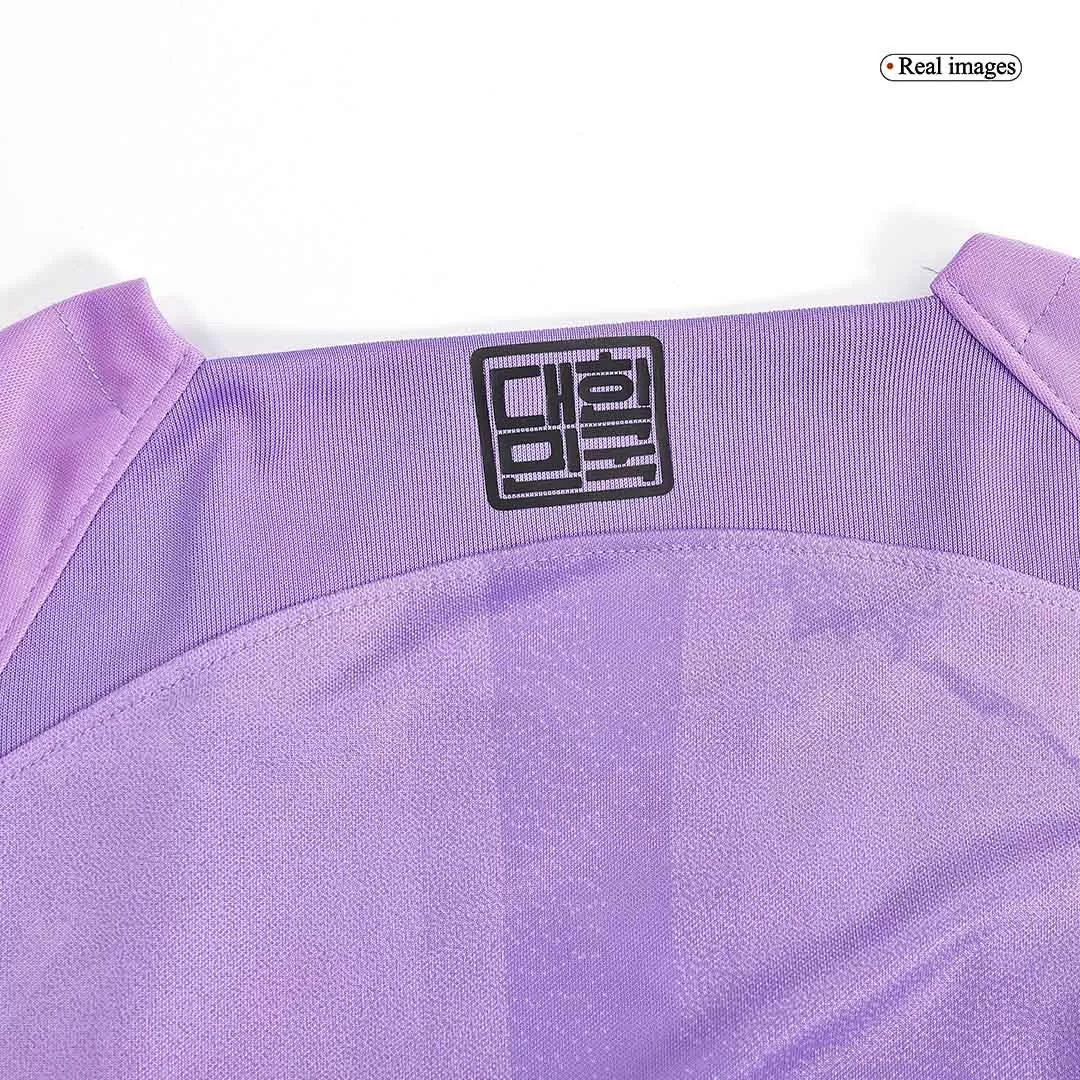 South Korea Goalkeeper Jersey 2022 Purple World Cup