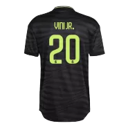 Authentic VINI JR. #20 Real Madrid Third Away Soccer Jersey 2022/23 - soccerdealshop