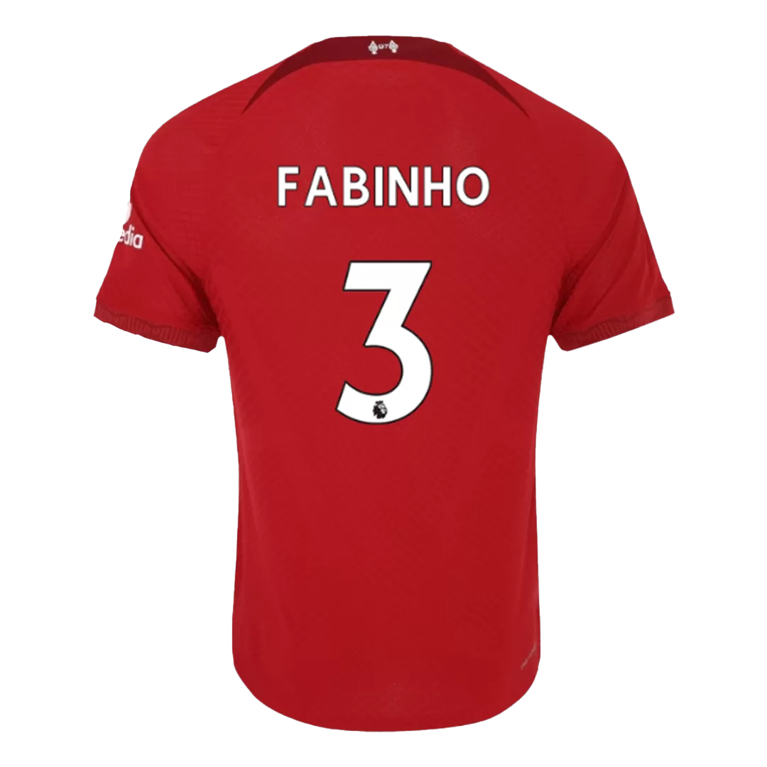 Authentic FABINHO #3 Liverpool Home Soccer Jersey 2022/23