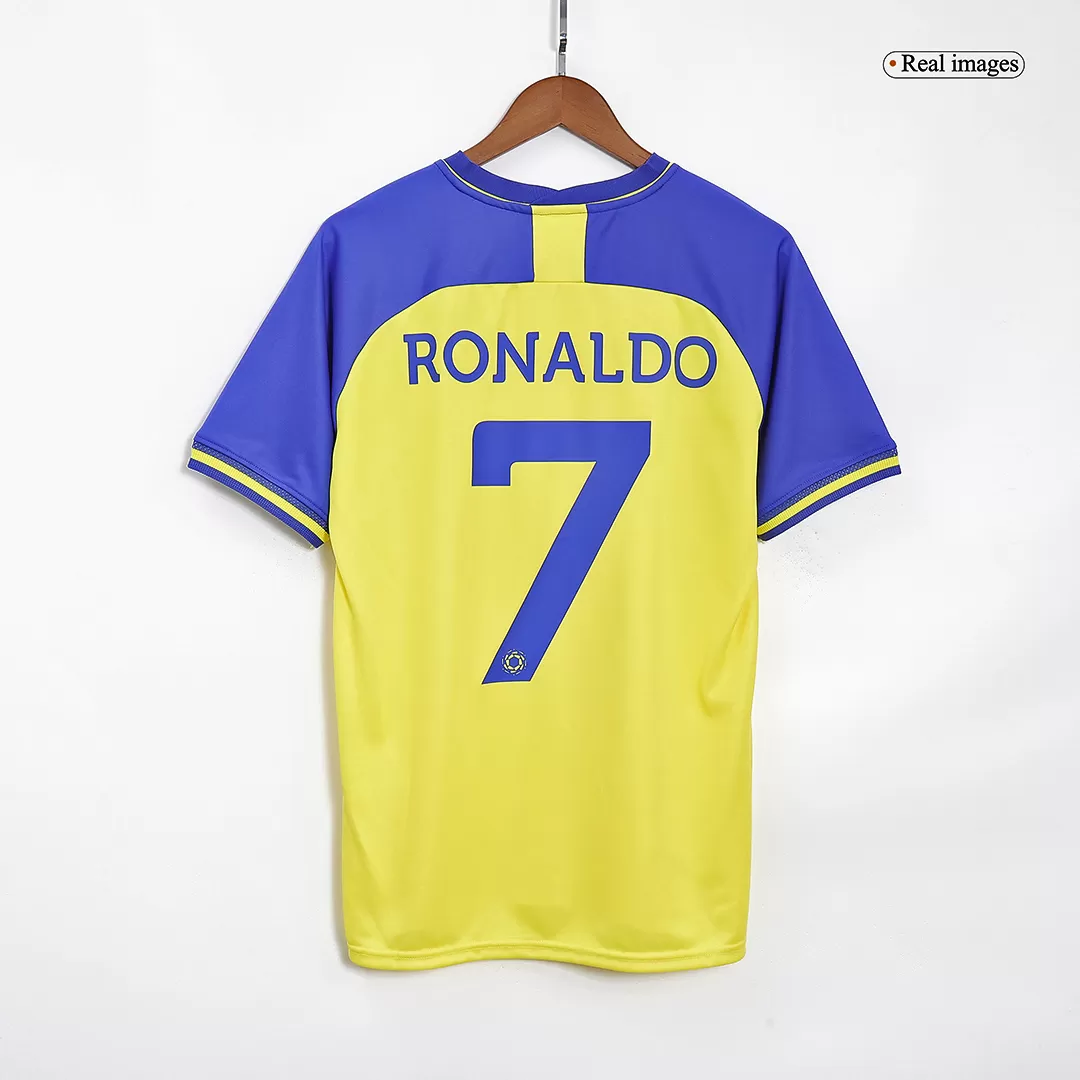 JERSEYKART Al Nassr Men's Authentic RONALDO #7 Al Nassr Home Soccer Jersey  Shirt 2022/23 Price in India - Buy JERSEYKART Al Nassr Men's Authentic  RONALDO #7 Al Nassr Home Soccer Jersey Shirt 2022/23 online at undefined