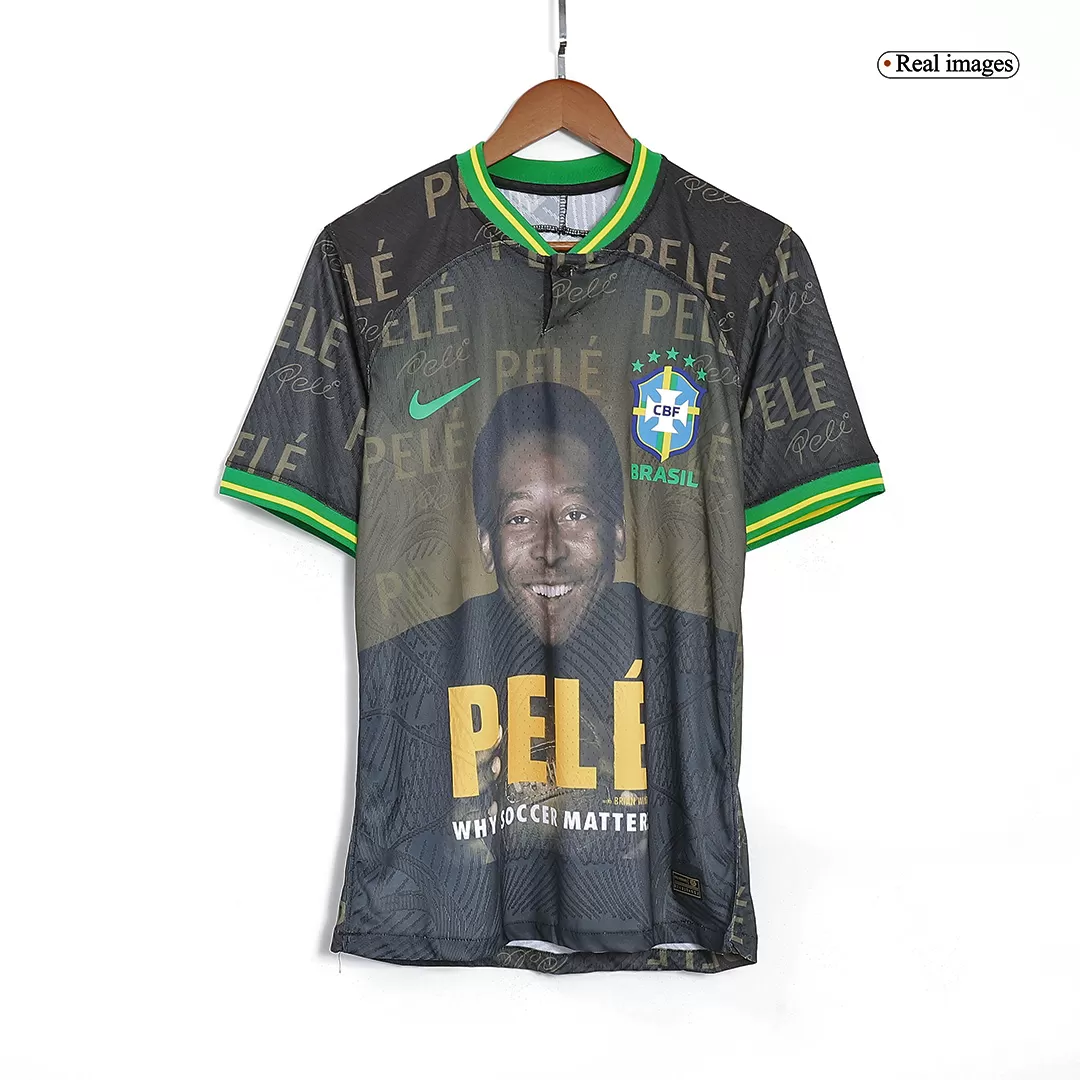 Brazil PELÉ Commemorative Home Soccer Jersey 2022