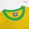 Retro PELÉ #10 1970 Brazil Home Soccer Jersey - Soccerdeal