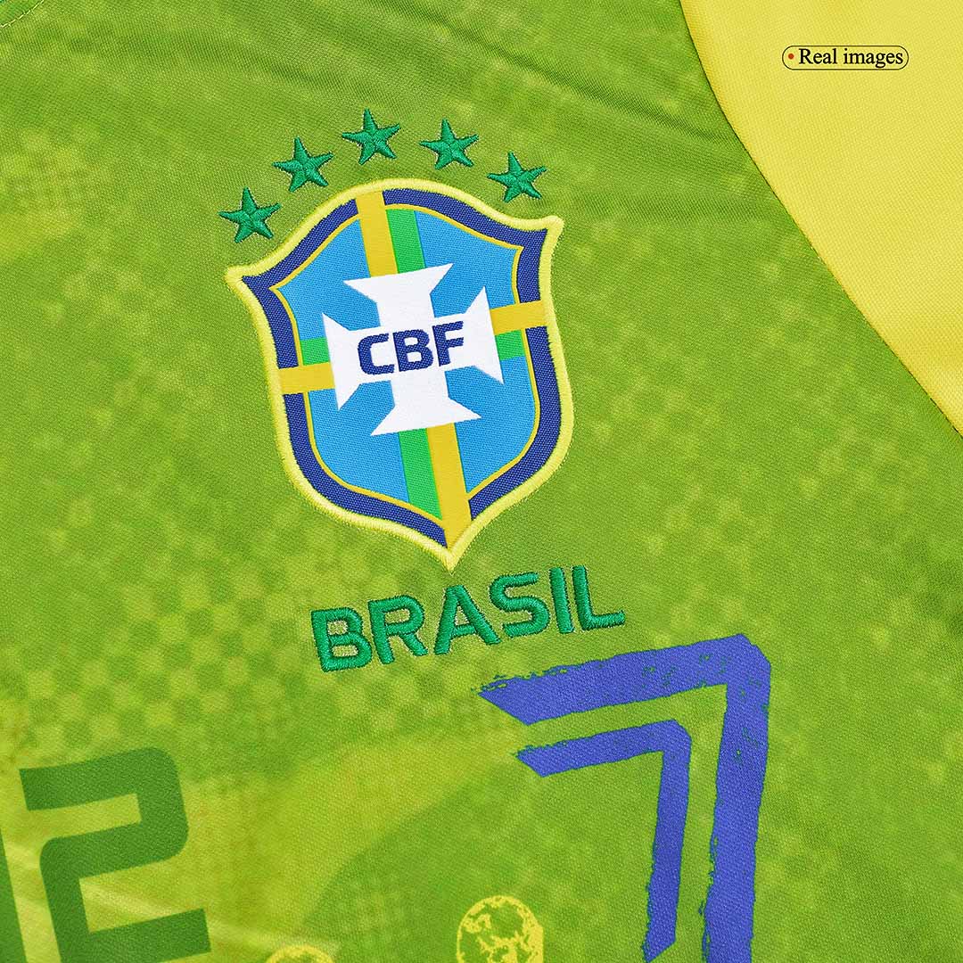 Brazil PELÉ Commemorative Away Soccer Jersey 2022