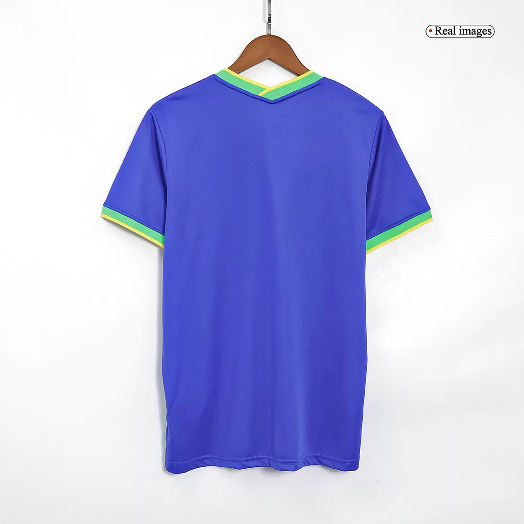 Brazil PELÉ 2022 Commemorative Blue Men Soccer Jersey