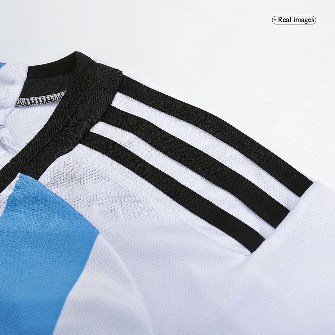 2022 Argentina Women's Home 2 Stars Soccer Jersey - Kitsociety