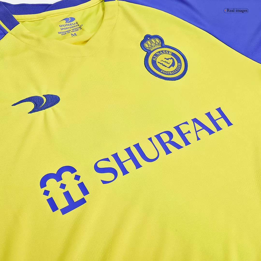 Ronaldo's Al Nassr Match-Issued Shirt, 2022/23