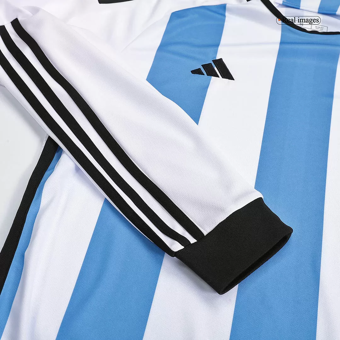 Argentina 2022/23 Authentic Home Jersey - Long Sleeve - Jersey - SideJersey