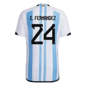 Argentina Authentic Home Jersey 2021 Winner Version By Adidas