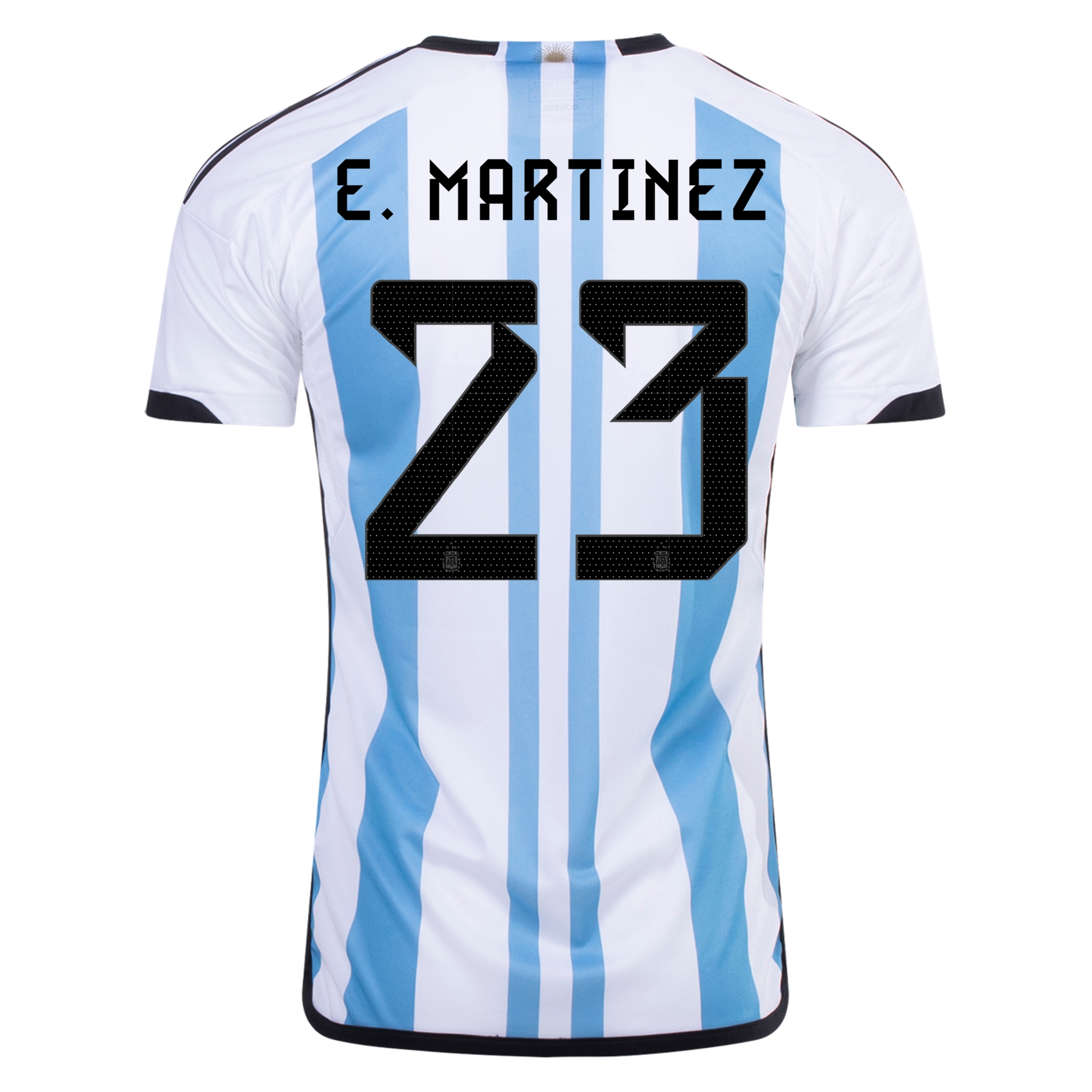 SignMESSI #10 Argentina Jersey 2022 Authentic Home -THREE STARS