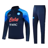 Napoli Zipper Sweatshirt Kit(Top+Pants) 2022/23 - soccerdealshop