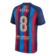 Authentic PEDRI #8 Barcelona Home Soccer Jersey 2022/23 - soccerdealshop