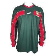 Retro 1998 Morocco Home Long Sleeve Soccer Jersey - soccerdealshop