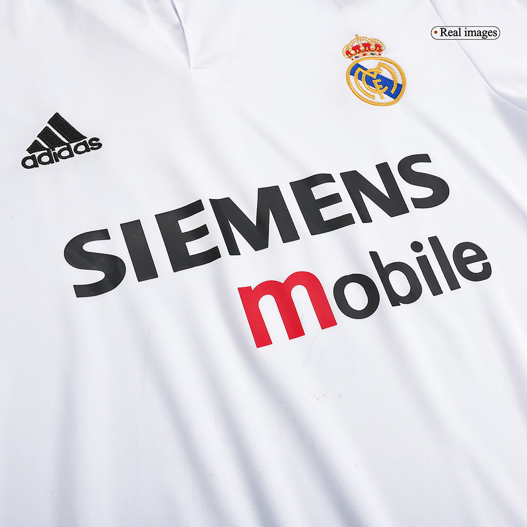 Retro 2002/03 Real Madrid Home Soccer Jersey - soccerdeal