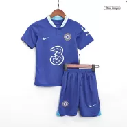Kid's Nike Chelsea Home Soccer Jersey Kit(Jersey+Shorts) 2022/23 - soccerdealshop
