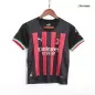 Kid's AC Milan Home Soccer Jersey Kit(Jersey+Shorts) 2022/23 - soccerdealshop