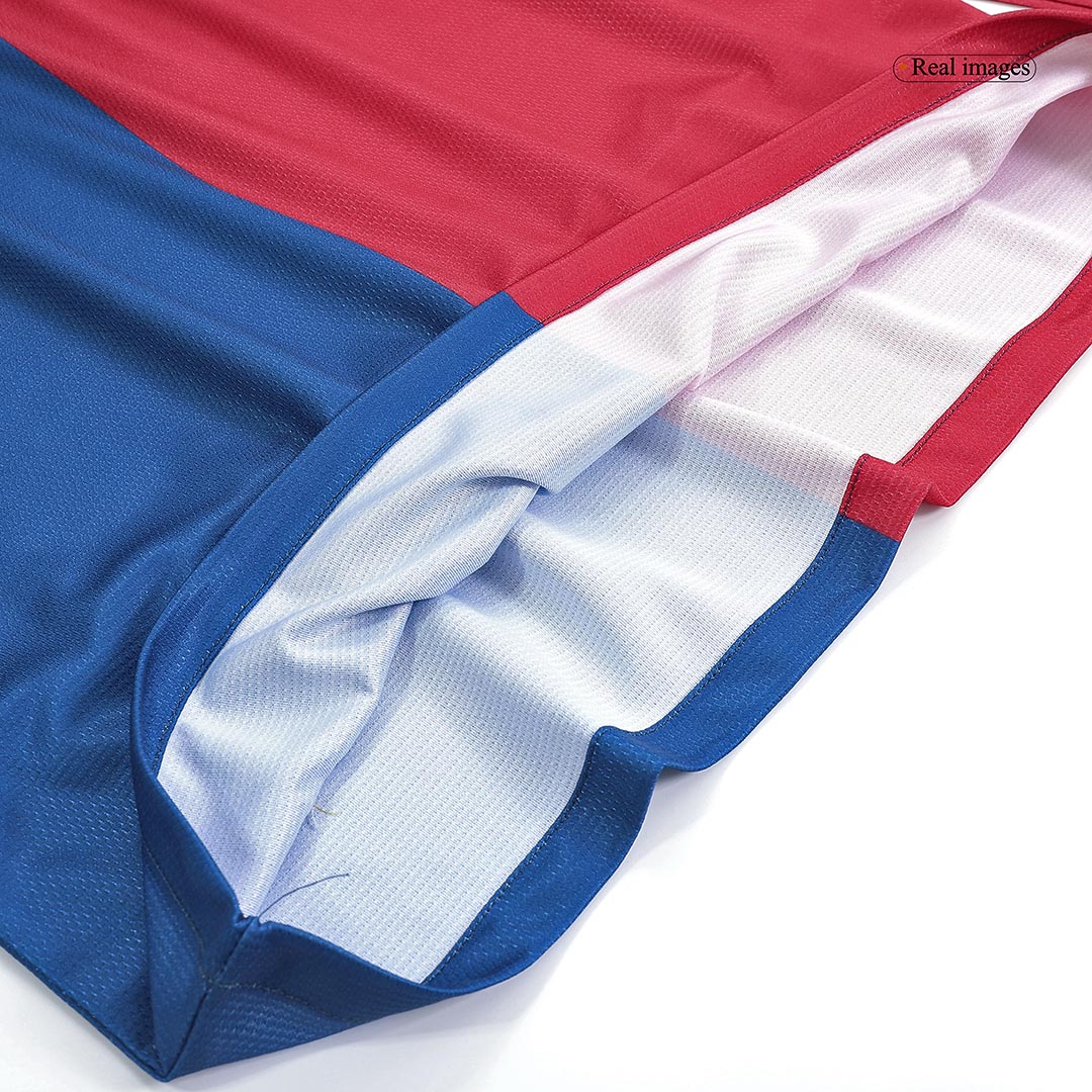 Retro A.INIESTA #8 2008/09 Barcelona Home Long Sleeve Soccer Jersey - Soccerdeal