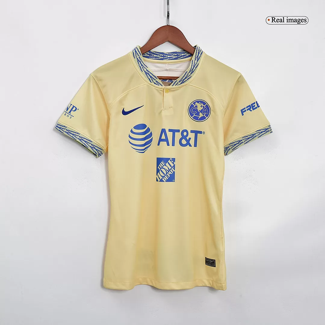 Women's Nike Yellow Club America 2022/23 Home Replica Jersey