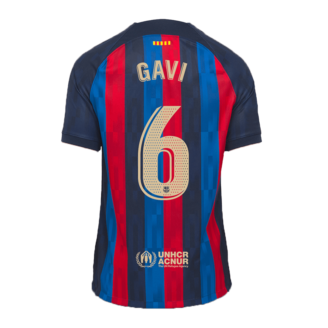 GAVI #6 Barcelona Home Soccer Jersey 2022/23 - soccerdeal