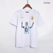 Adidas Argentina Winners Lionel Messi Celebration T-Shirt 2022 - soccerdealshop