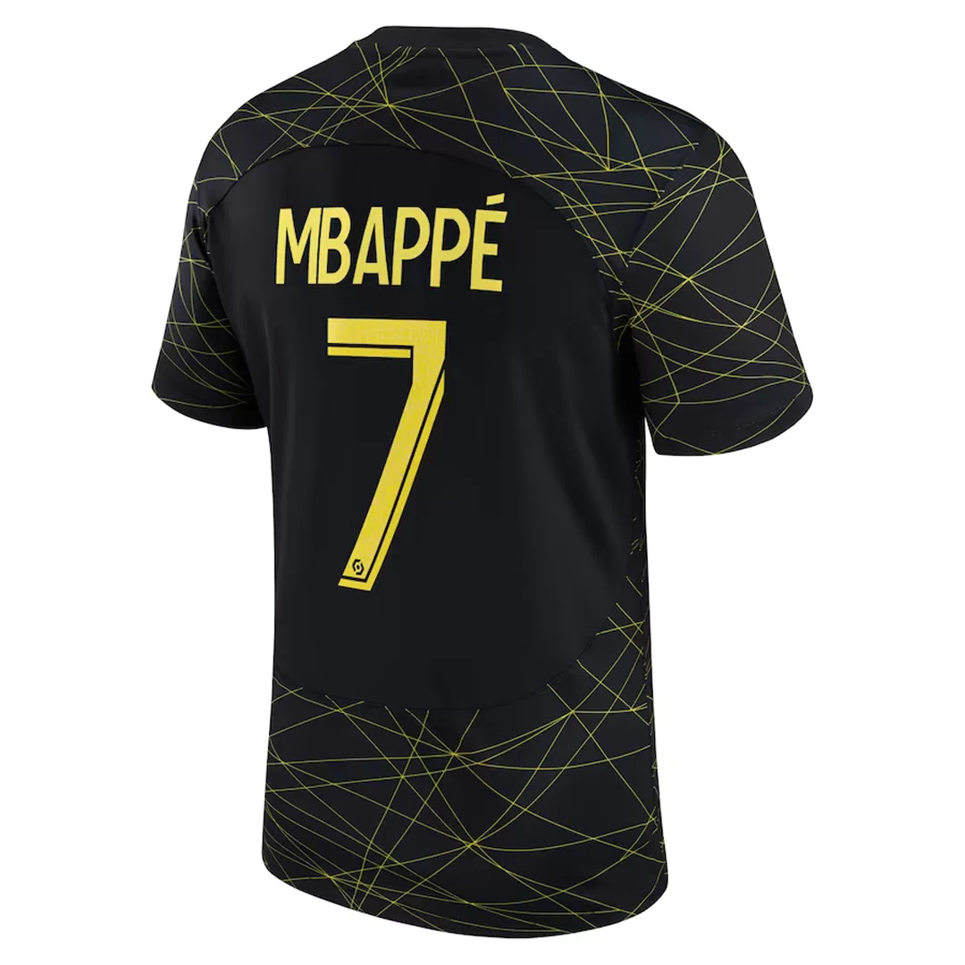 MbappÉ 7 Psg Fourth Away Soccer Jersey 202223