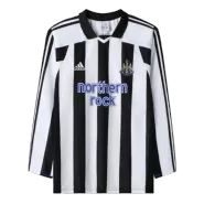 Retro 2003/04 Newcastle Home Long Sleeve Soccer Jersey - soccerdealshop