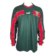 Retro 1998 Morocco Home Long Sleeve Soccer Jersey - soccerdeal