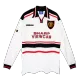 Retro 1998/99 Manchester United Away Long Sleeve Soccer Jersey - soccerdeal
