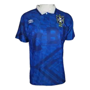 Retro 91/93 Brazil Away Soccer Jersey - soccerdeal