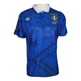 Retro Brazil Home Soccer Football Jersey World Cup 1998 Men Adult RONA –  finekeys