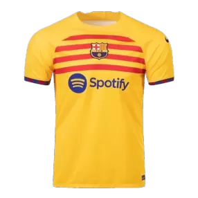 The Drake x Spotify x FC Barcelona jersey is not for sale and only ava