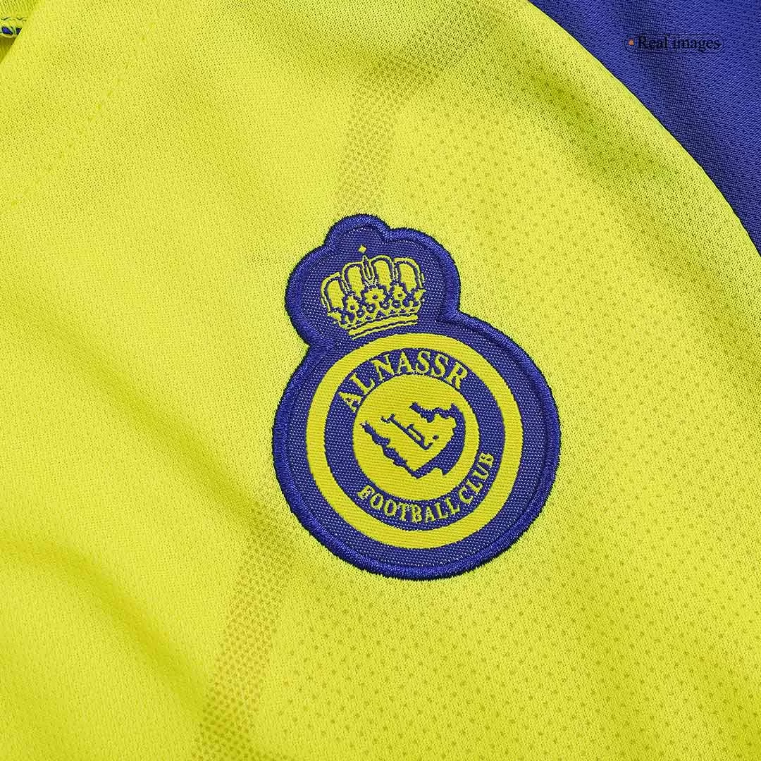 Kid's Al Nassr Home Soccer Jersey Kit(Jersey+Shorts) 2022/23