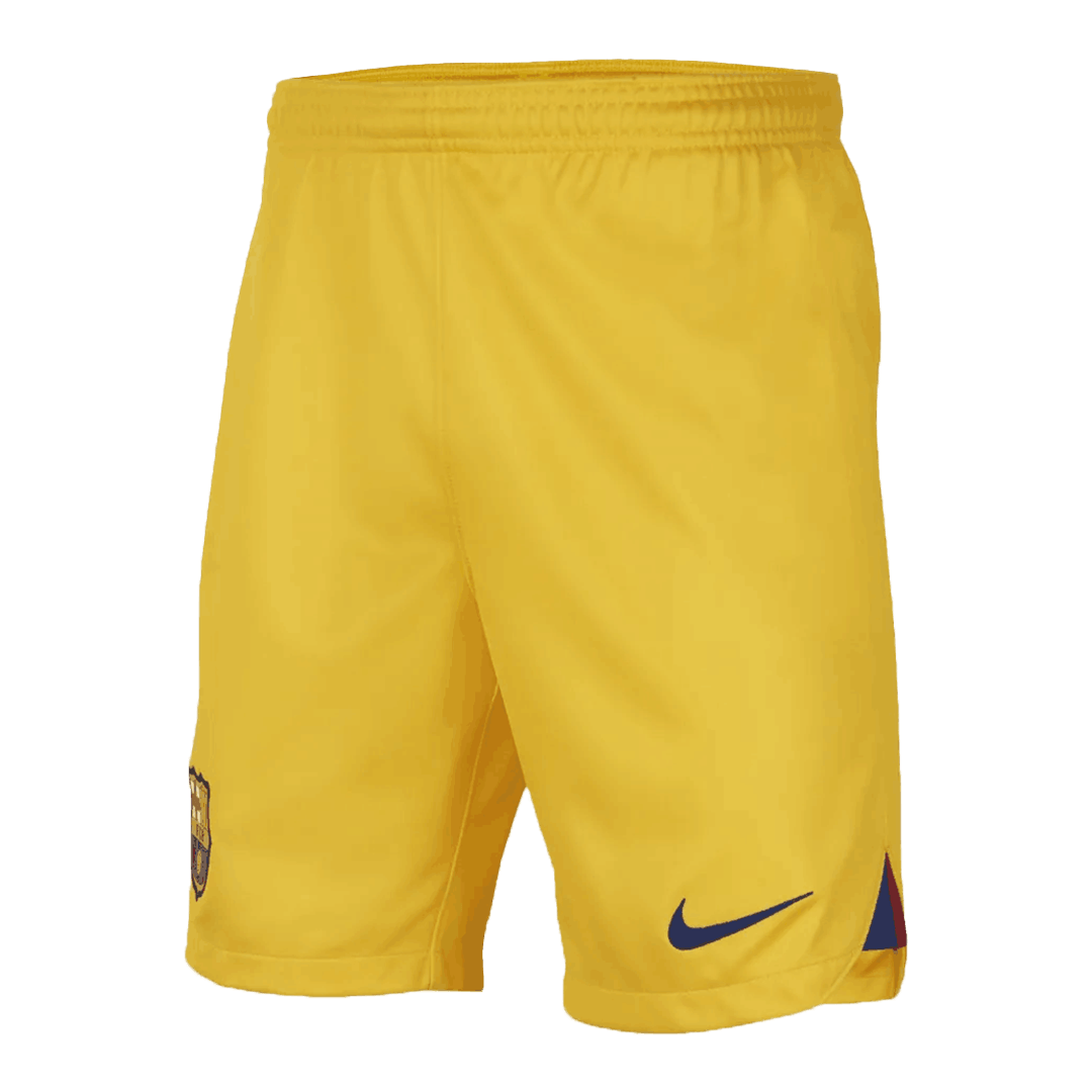 Barcelona Fourth Away Soccer Jersey Kit(Jersey+Shorts) 2022/23 - soccerdeal