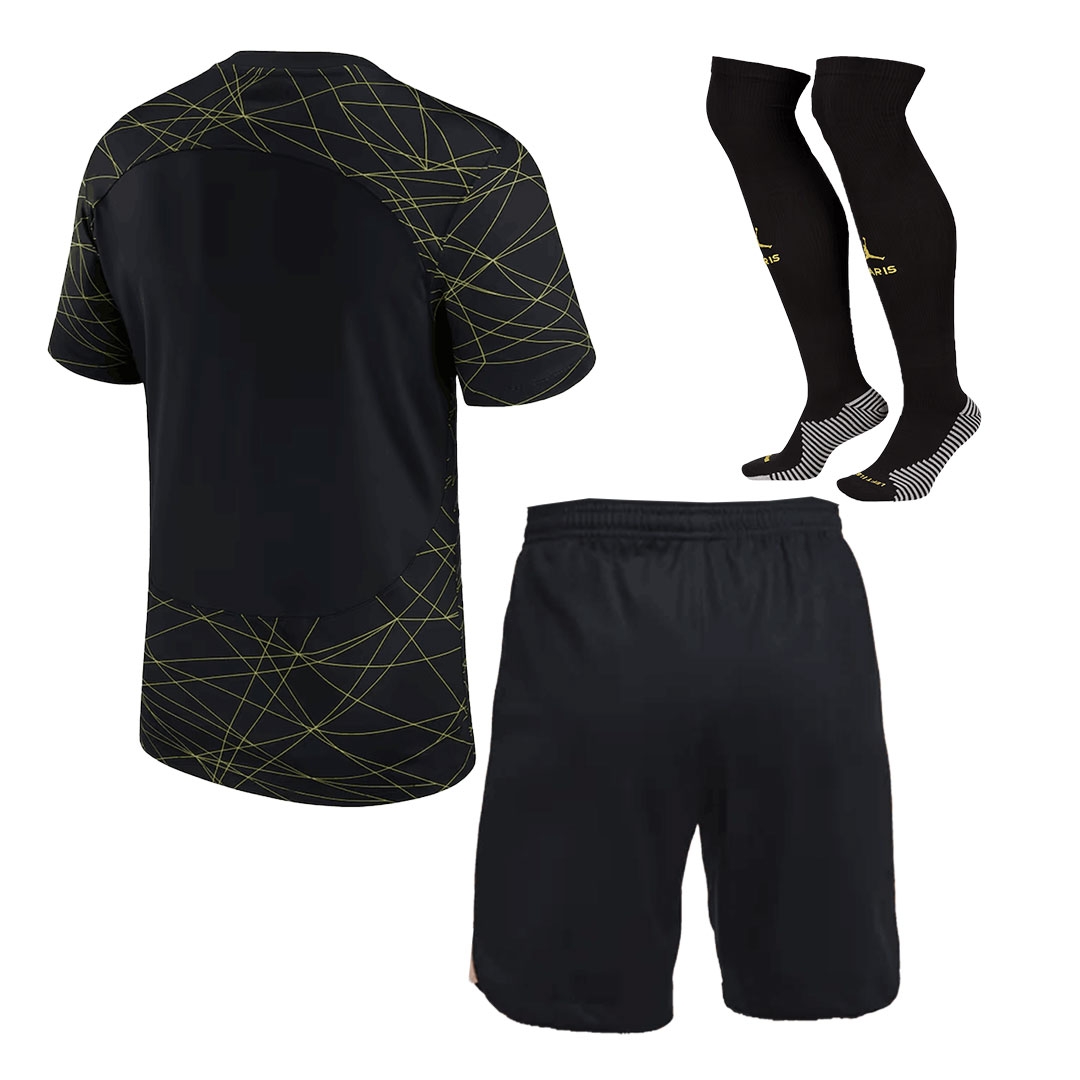 PSG Soccer Jersey Fourth Away Kit(Jersey+Shorts+Socks) 2021/22