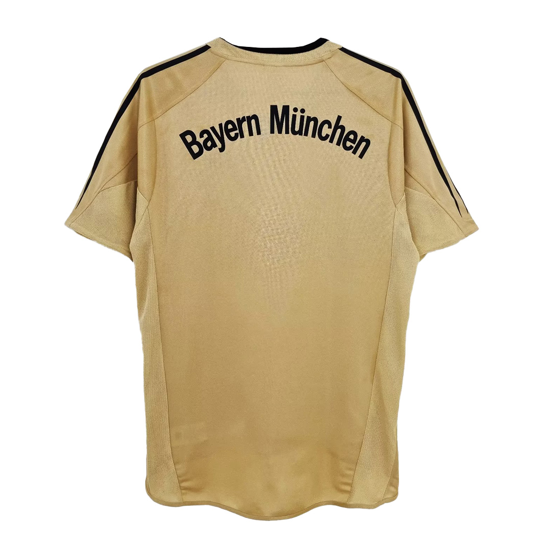 Retro 2004/05 Bayern Munich Away Soccer Jersey - soccerdeal