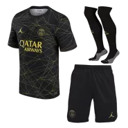 PSG Fourth Away Soccer Jersey Kit(Jersey+Shorts+Socks) 2022/23 - soccerdealshop