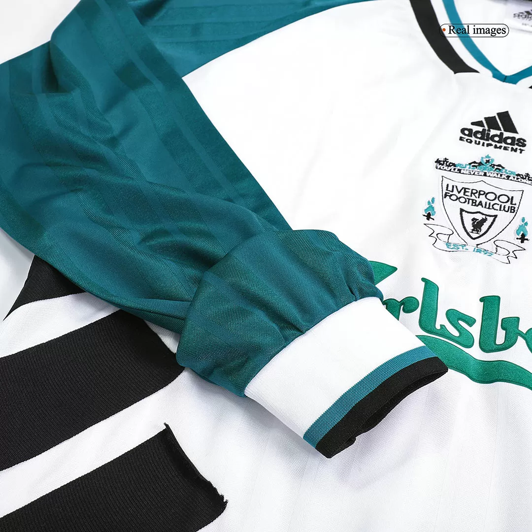 RETRO 92/93 Liverpool Away Soccer Jersey - Kitsociety