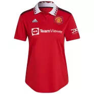 Women's Replica Adidas Manchester United Home Soccer Jersey 2022/23 - soccerdealshop