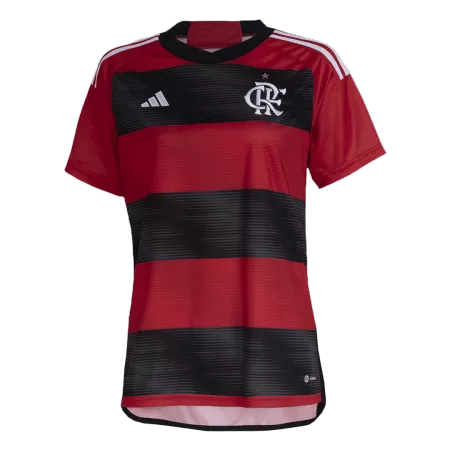 Women's CR Flamengo Home Soccer Jersey 2023/24 - soccerdeal