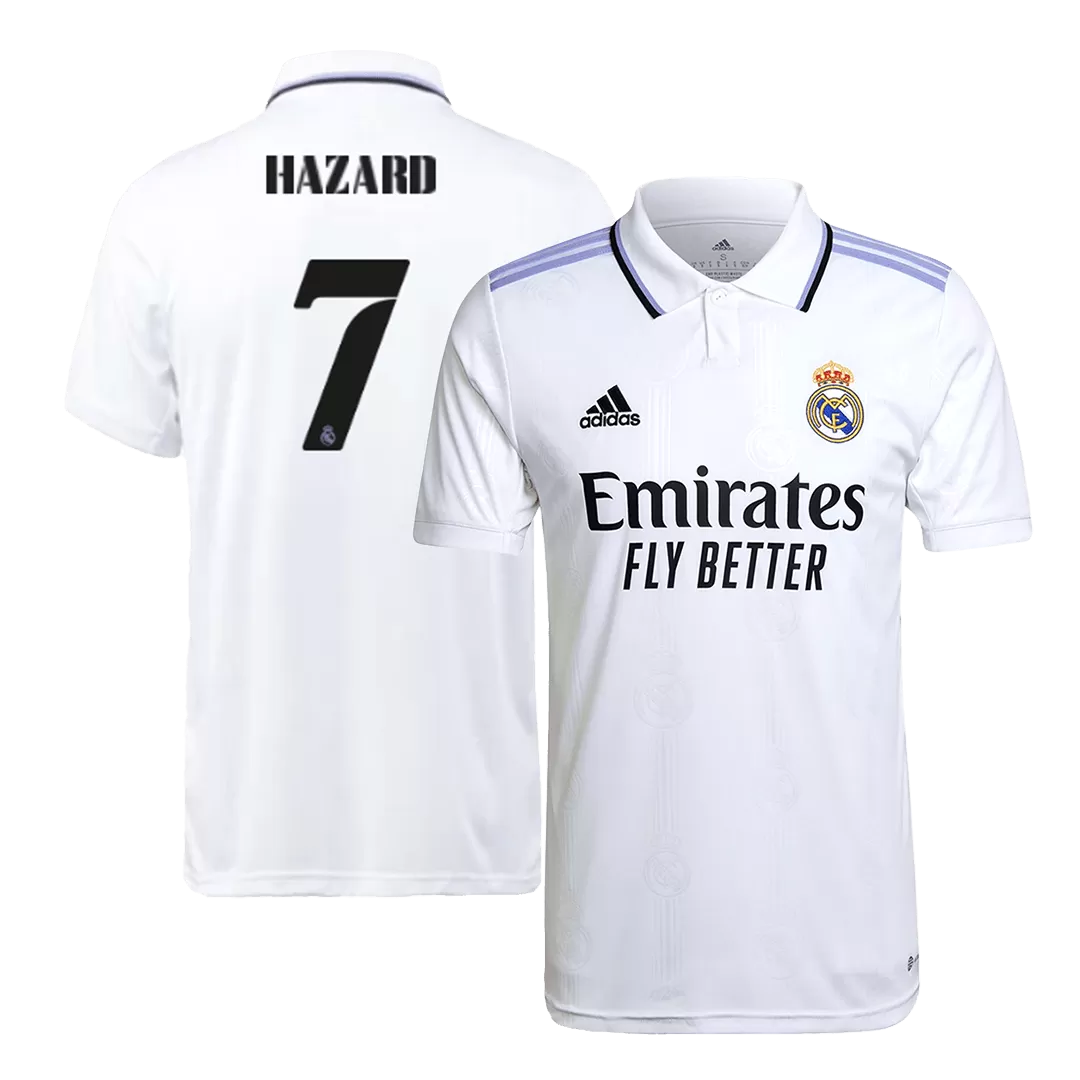 REAL MADRID HOME JERSEY 2022 2023 HAZARD